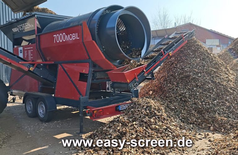Mobile Siebanlage 