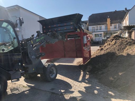 siebanlage für mutterboden siebanlage für baustelle siebanlage für holz siebanlage für steine 